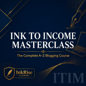 Ink To Income Masterclass